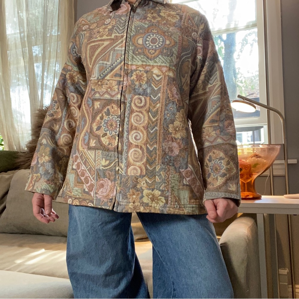 Vintage Patterned Jacket